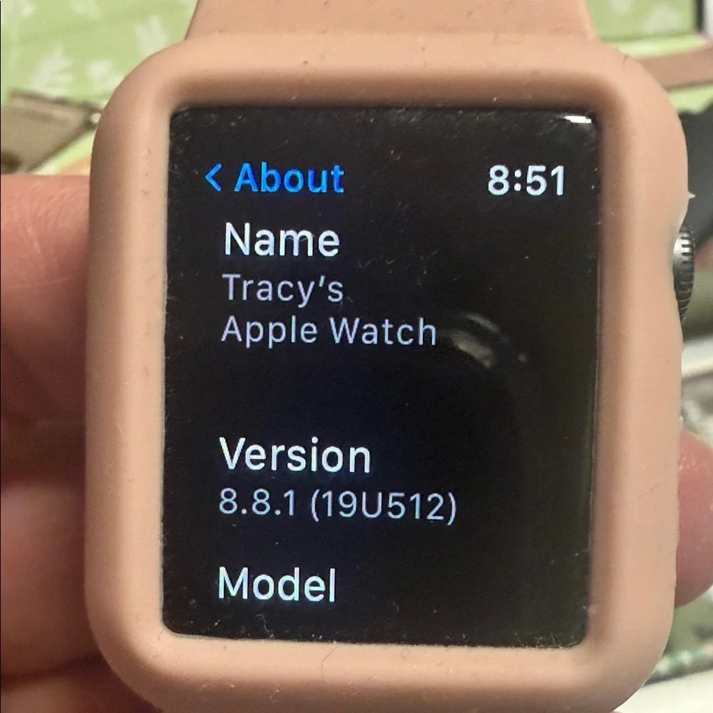 Apple Smartwatch - Soft Pink with 12 accessories!
